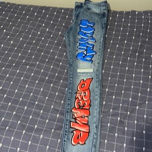 Graffiti jeans